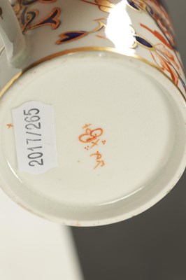 Lot 252 - A COLLECTION OF TEN DERBY PORCELAIN COFFEE CANS CIRCA 1810