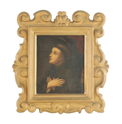 Lot 989 - EARLY ITALIAN 18TH CENTURY PORTRAIT