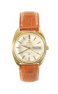 Lot 326 - A GENTLEMAN’S VINTAGE GOLD PLATED OMEGA AUTOMATIC CONSTELLATION WRISTWATCH