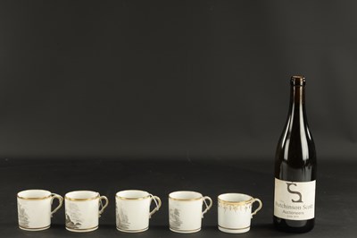 Lot 353 - A COLLECTION OF FOUR EARLY 19TH CENTURY SPODE COFFEE CANS