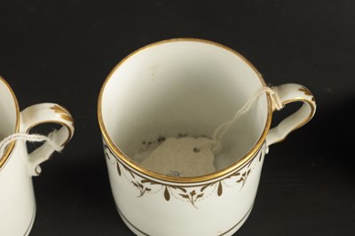 Lot 353 - A COLLECTION OF FOUR EARLY 19TH CENTURY SPODE COFFEE CANS