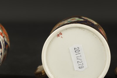 Lot 278 - A COLLECTION OF TEN EARLY 19TH CENTURY SPODE COFFEE CANS