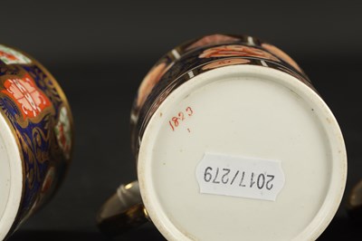 Lot 278 - A COLLECTION OF TEN EARLY 19TH CENTURY SPODE COFFEE CANS