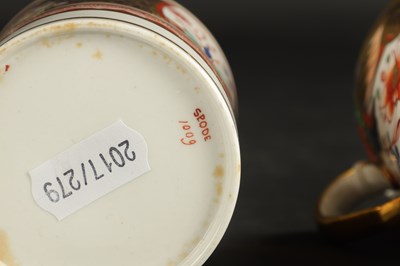 Lot 278 - A COLLECTION OF TEN EARLY 19TH CENTURY SPODE COFFEE CANS