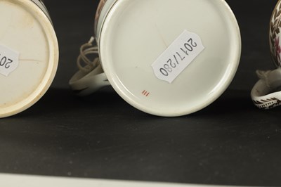 Lot 116 - A COLLECTION OF EIGHT EARLY 19TH CENTURY SPODE COFFEE CANS