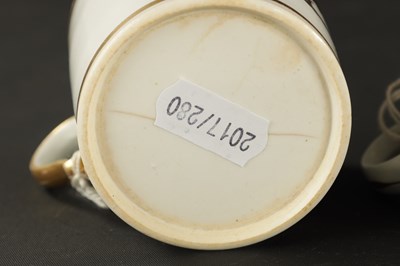 Lot 116 - A COLLECTION OF EIGHT EARLY 19TH CENTURY SPODE COFFEE CANS