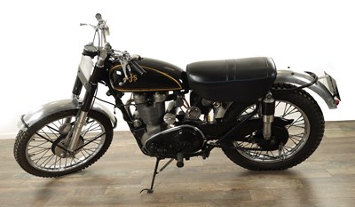 Lot 744 - A 1953 AJS 350cc MOTORCYCLE TRIAL BIKE