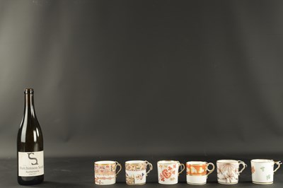 Lot 188 - A COLLECTION OF SIX EARLY 19TH CENTURY SPODE COFFEE CANS