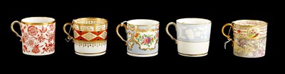 Lot 342 - AN EARLY 19TH CENTURY LUSTRE DECORATED SPODE COFFEE CAN