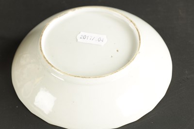 Lot 298 - A WORCESTER PORCELAIN CUP AND SAUCER DECORATED IN THE OLD JAPAN PATTERN CIRCA 1770