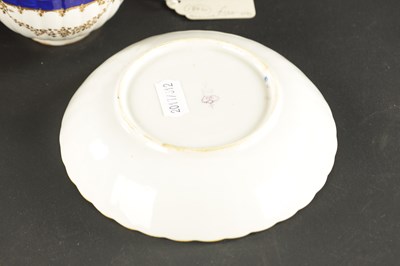 Lot 27 - FOUR PIECES OF LATE 18TH CENTURY ENGLISH PORCELAIN