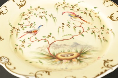 Lot 73 - TWO DAVENPORT PORCELAIN PLATES WITH FOUR ENGLISH PLATES OF VARIOUS DECORATION CIRCA 1830