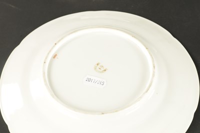 Lot 73 - TWO DAVENPORT PORCELAIN PLATES WITH FOUR ENGLISH PLATES OF VARIOUS DECORATION CIRCA 1830