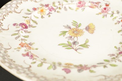 Lot A PAIR OF PRATTWARE PLATES CIRCA 1870