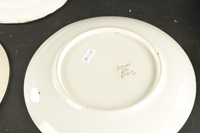 Lot A PAIR OF PRATTWARE PLATES CIRCA 1870