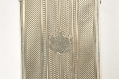 Lot 397 - AN EARLY 20TH CENTURY RUSSIAN SILVER CIGAR CASE