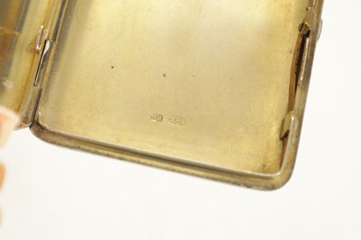 Lot 417 - A LATE 19TH CENTURY RUSSIAN SILVER AND SILVER GILT CIGARETTE CASE