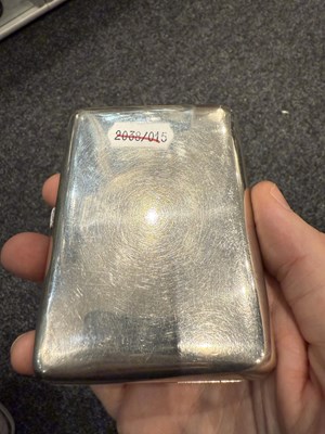 Lot 417 - A LATE 19TH CENTURY RUSSIAN SILVER AND SILVER GILT CIGARETTE CASE