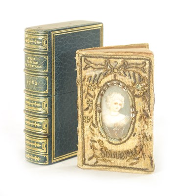 Lot 282 - A LATE 18TH CENTURY FRENCH SMALL BOOK TITLED ‘LE PETIT THEATRE DE L'UNIVERS’ DATED 1782