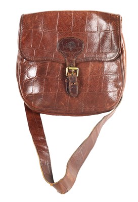 Lot 705 - A MULBERRY BROWN LEATHER CONGO BAG