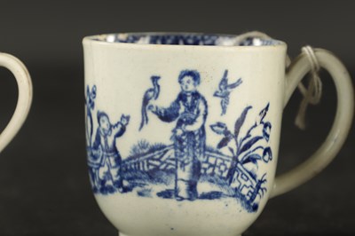 Lot 231 - THREE PIECES OF LATE 18TH CENTURY LIVERPOOL PORCELAIN