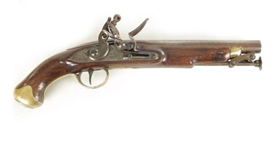 Lot 568 - AN EARLY 19TH CENTURY NEW LAND PATTERN FLINTLOCK SERVICE PISTOL BY TOWER