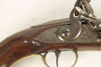 Lot 568 - AN EARLY 19TH CENTURY NEW LAND PATTERN FLINTLOCK SERVICE PISTOL BY TOWER