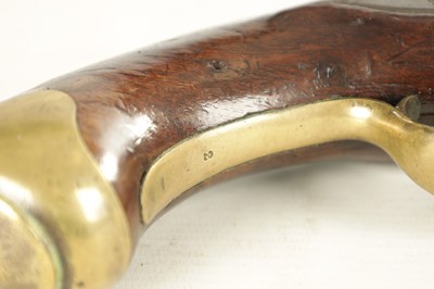 Lot 568 - AN EARLY 19TH CENTURY NEW LAND PATTERN FLINTLOCK SERVICE PISTOL BY TOWER