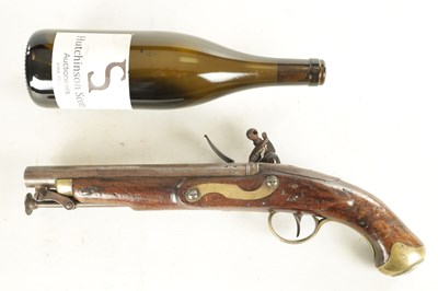 Lot 568 - AN EARLY 19TH CENTURY NEW LAND PATTERN FLINTLOCK SERVICE PISTOL BY TOWER