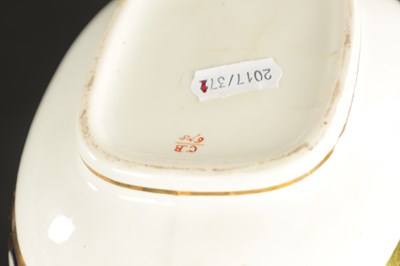 Lot 361 - TWO ENGLISH PORCELAIN TEAPOTS CIRCA 1830