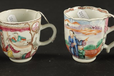 Lot 403 - SEVEN CHINESE PORCELAIN CUPS