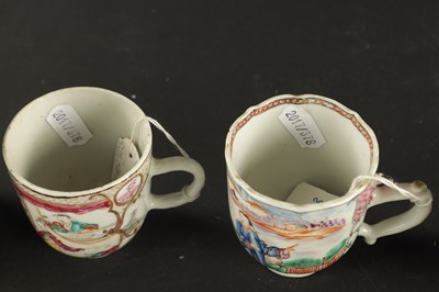 Lot 403 - SEVEN CHINESE PORCELAIN CUPS