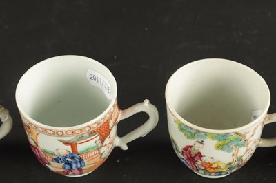 Lot 403 - SEVEN CHINESE PORCELAIN CUPS