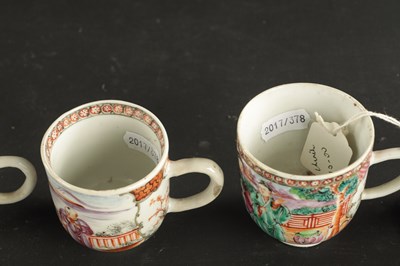 Lot 403 - SEVEN CHINESE PORCELAIN CUPS