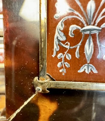 Lot 661 - A FINE LATE 19TH CENTURY VIENNESE ENAMEL, TORTOISESHELL AND SILVER MOUNTED TABLE CASKET BY KARL ROESSLER, AUSTRIA