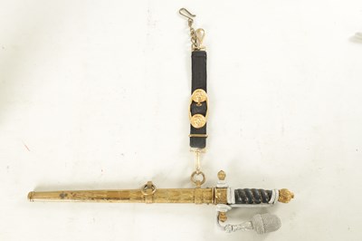 Lot 534 - A RARE GERMAN WWII THIRD REICH WATER PROTECTION POLICE DAGGER