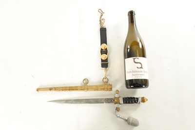 Lot 534 - A RARE GERMAN WWII THIRD REICH WATER PROTECTION POLICE DAGGER