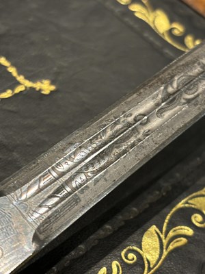 Lot 534 - A RARE GERMAN WWII THIRD REICH WATER PROTECTION POLICE DAGGER