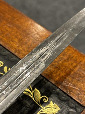 Lot 534 - A RARE GERMAN WWII THIRD REICH WATER PROTECTION POLICE DAGGER