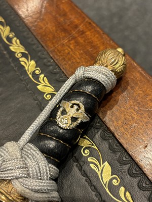 Lot 534 - A RARE GERMAN WWII THIRD REICH WATER PROTECTION POLICE DAGGER