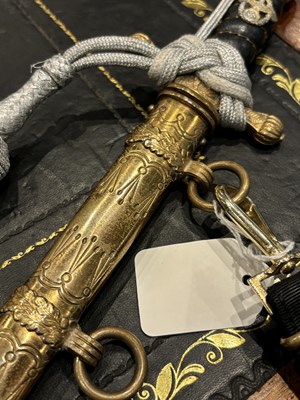 Lot 534 - A RARE GERMAN WWII THIRD REICH WATER PROTECTION POLICE DAGGER