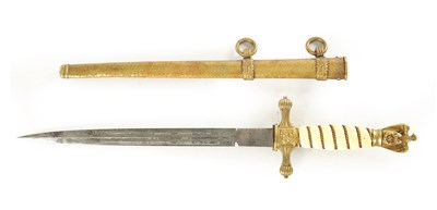 Lot 554 - A WWII GERMAN NAVY KRIEGSMARINE DRESS DAGGER