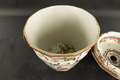 Lot 89 - A MASON IRONSTONE PALE AND COVER CIRCA 1860