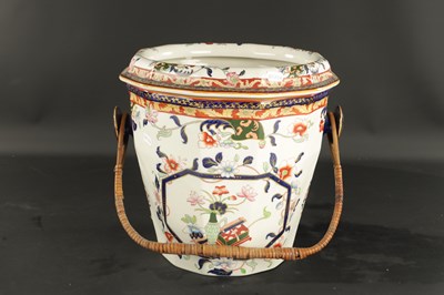 Lot 89 - A MASON IRONSTONE PALE AND COVER CIRCA 1860