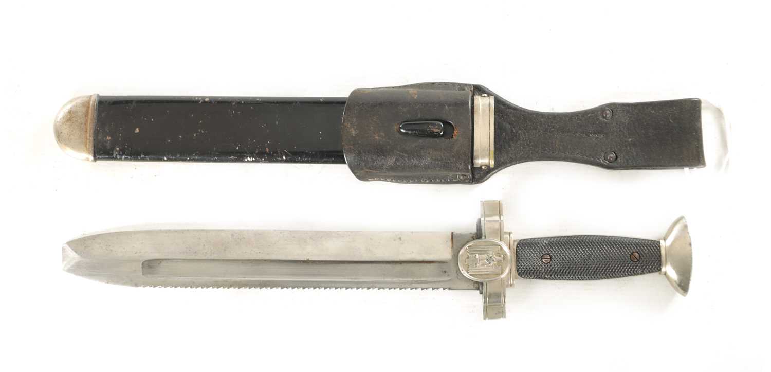 Lot 538 - A WW2 GERMAN THIRD REICH RED CROSS (DRK) DAGGER OR HEWER