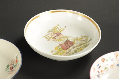 Lot 236 - A COLLECTION OF TWENTY-THREE 19TH CENTURY ENGLISH PORCELAIN SAUCERS