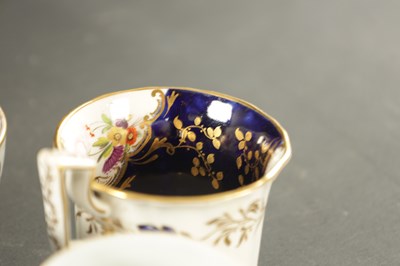 Lot 237 - A COLLECTION OF TWENTY-FIVE 19TH / 18TH CENTURY ENGLISH PORCELAIN TEA CUPS
