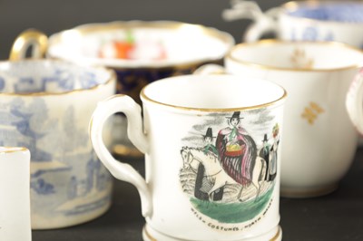 Lot 237 - A COLLECTION OF TWENTY-FIVE 19TH / 18TH CENTURY ENGLISH PORCELAIN TEA CUPS