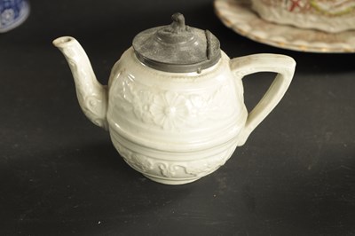 Lot 306 - A COLLECTION OF ELEVEN 19TH CENTURY TEAPOTS