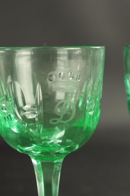 Lot 21 - A COLLECTION OF 19TH CENTURY GLASSWARE